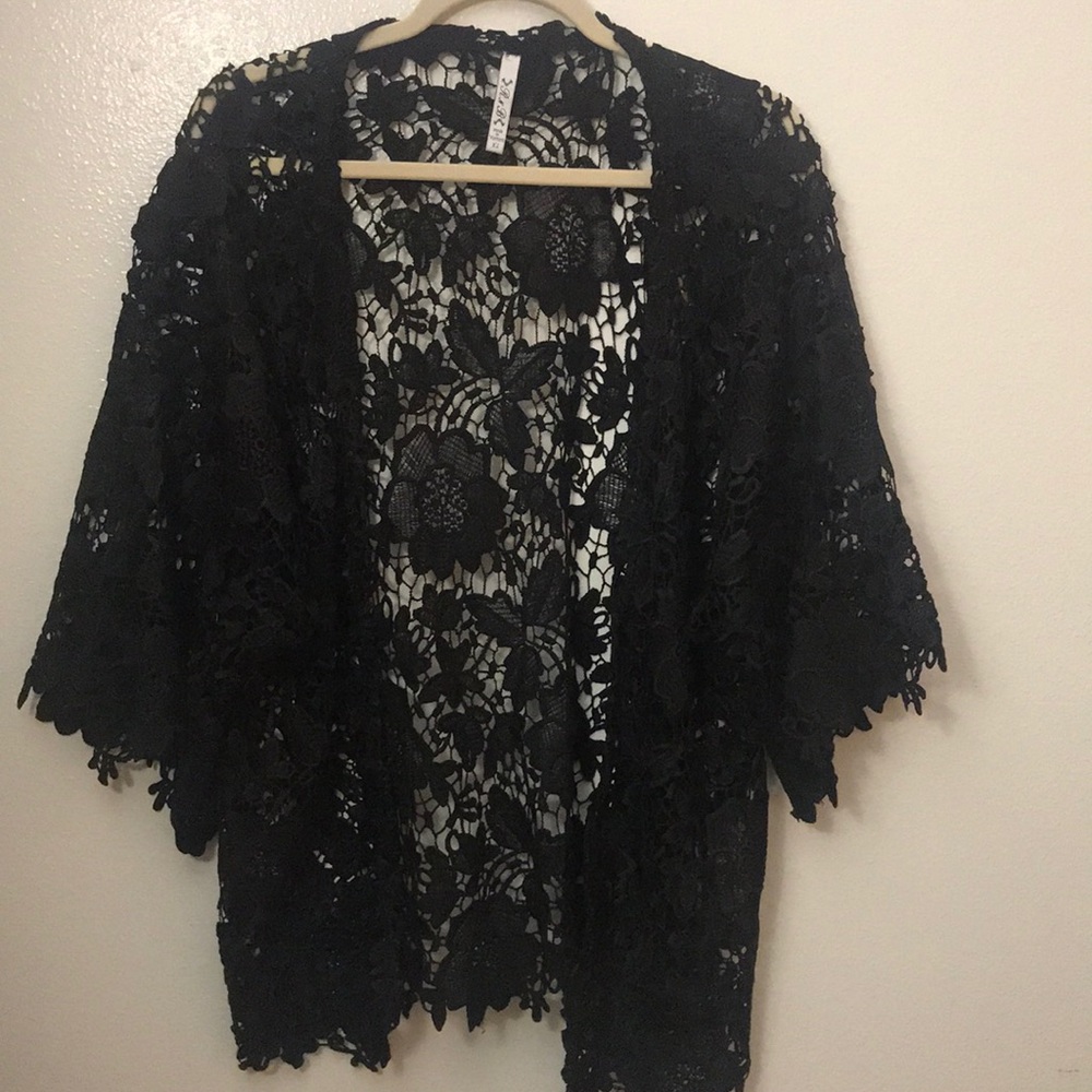 Crochet cardi